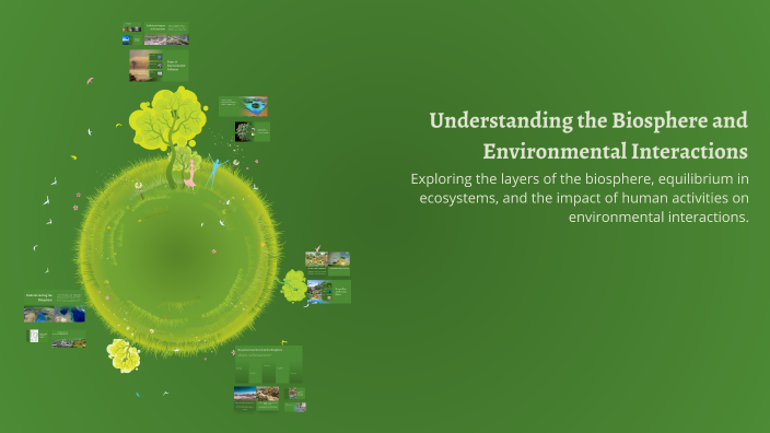 Understanding the Biosphere and Environmental Interactions by Wajira ...
