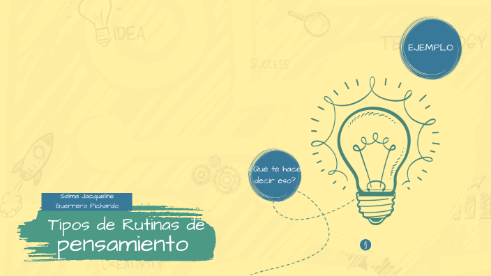 Tipos De Rutinas De Pensamiento By Salma Guerrero On Prezi