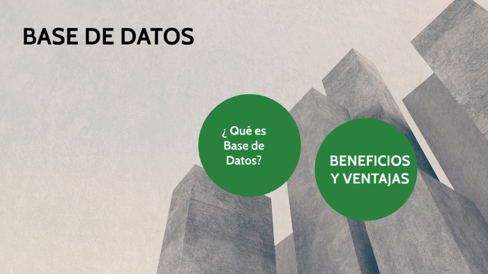 Base de datos by CAROLINA SEVILLA on Prezi