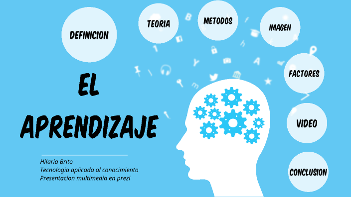El aprendizaje by hilaria brito on Prezi