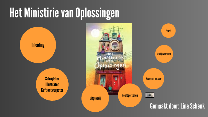 boekbespreking het ministerie van oplossingen by Lina Schenk on Prezi