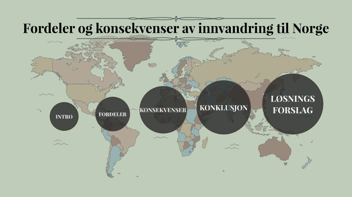 Innvandring I Norge By No IDea On Prezi