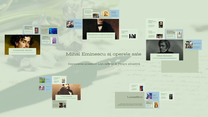 Mihai Eminescu și operele sale by Lavinia Abrudan on Prezi