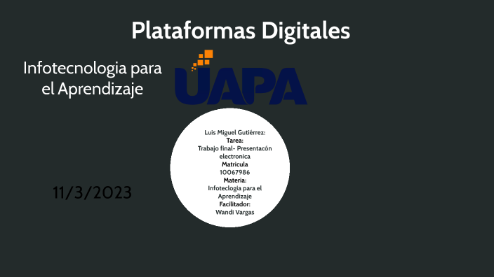 Plataformas Digitales By Luis Guti Rrez B Ez On Prezi