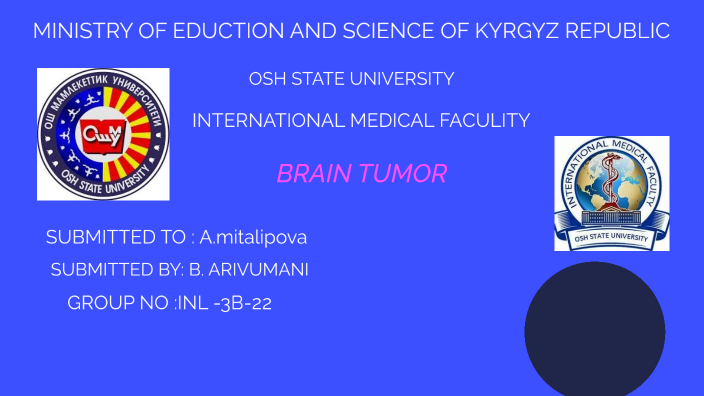 Brain Tumor By Rubashri Jayaraman On Prezi