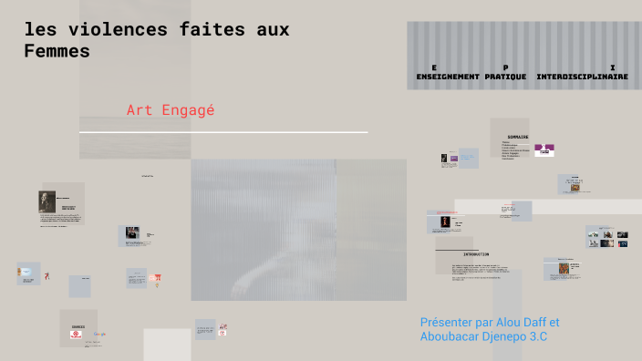 Lutte contre la violence conjugale by Alou Daff on Prezi