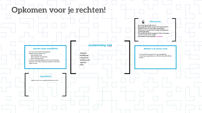 Opkomen voor je rechten! by Léon van der Boor on Prezi