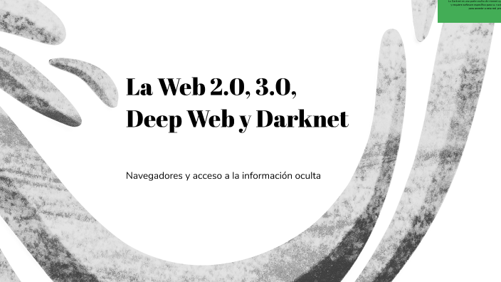La Web 2.0, 3.0, Deep Web y Darknet by Jona 009 on Prezi