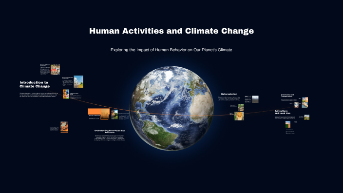 Human Activities and Climate Change by VAISHNAV T U I23040004 on Prezi