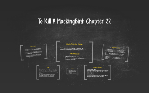 To Kill A MockingBird Chapter 22 by Jake Redmond on Prezi