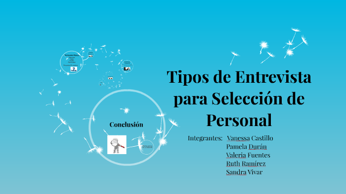 Tipos de Entrevista para Selección de Personal by Valeria Fuentes on Prezi  Next