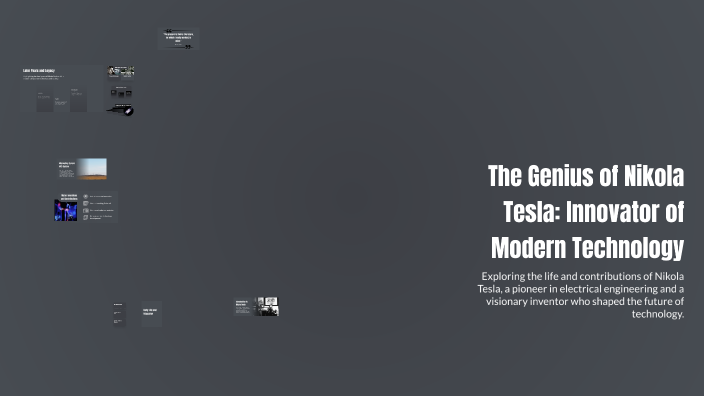 The Genius of Nikola Tesla: Innovator of Modern Technology by Silence d ...