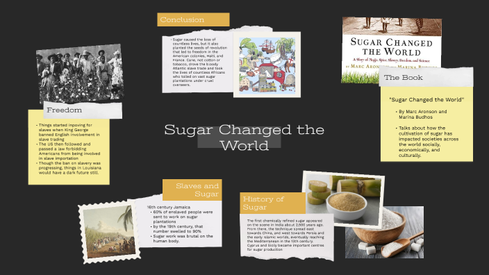 essay on sugar changed the world