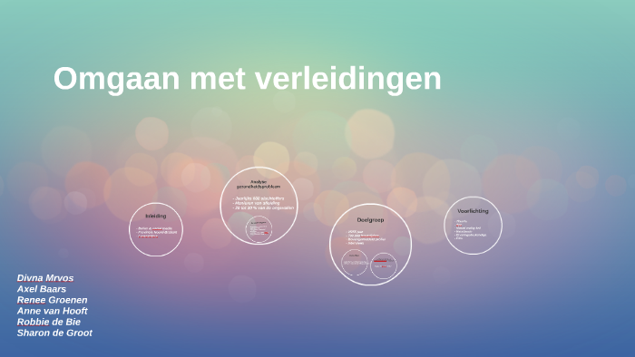 Omgaan met verleidingen by Sharon Groot on Prezi