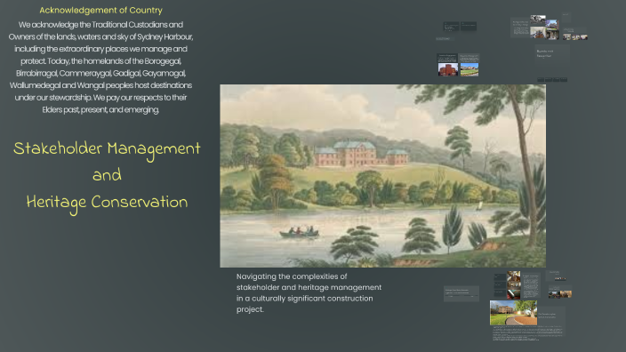 Leading Complex Projects: Stakeholder Management and Heritage ...