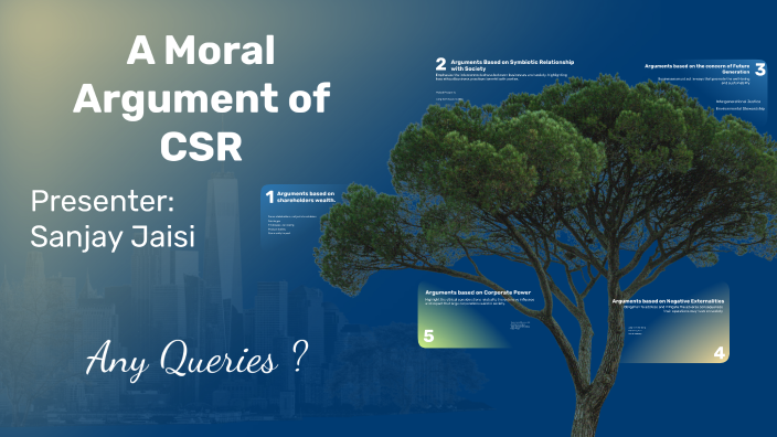 Moral Arguments of CSR by Sanjay Jaisi on Prezi