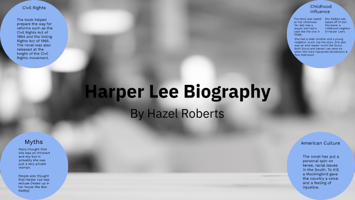 harper lee biography essay