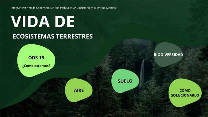 vida de ecosistemas terrestres by Amalia Sominson on Prezi