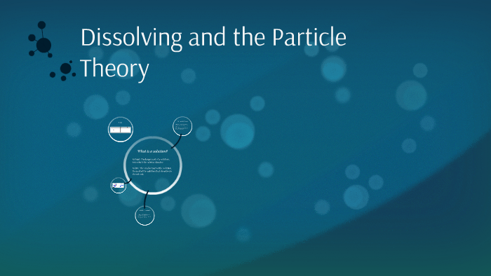 Dissolving and the Particle Theory by Jas Kaur on Prezi
