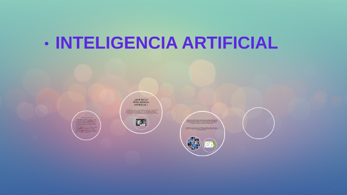 Inteligencia rtificial by Shirley Odalys Maldonado on Prezi