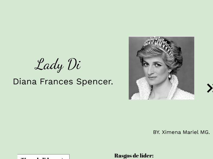 Lady Di. Diana Frances Spencer by ximena galvan on Prezi