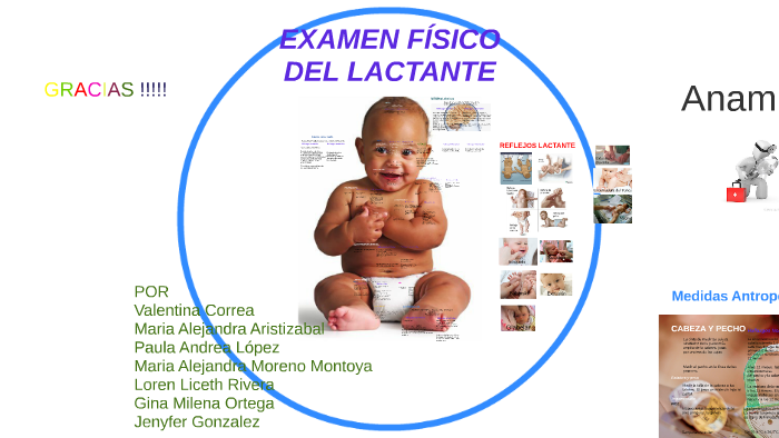 EXAMEN FÍSICO DEL LACTANTE By Maria Moreno Montoya On Prezi