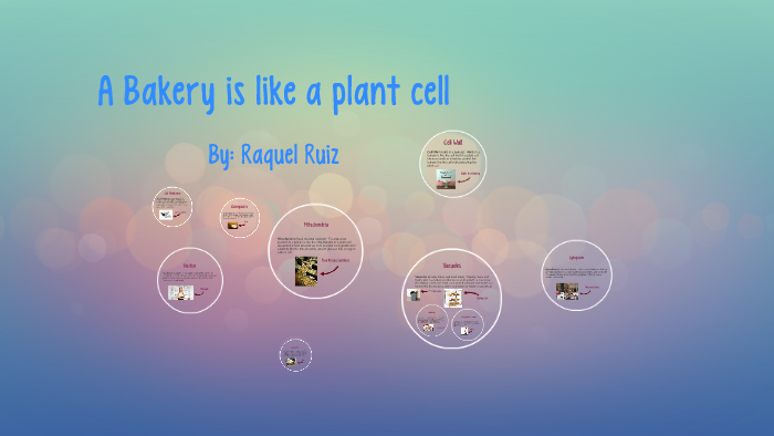 A Bakery is like a plant cell by Raquel Ruiz on Prezi