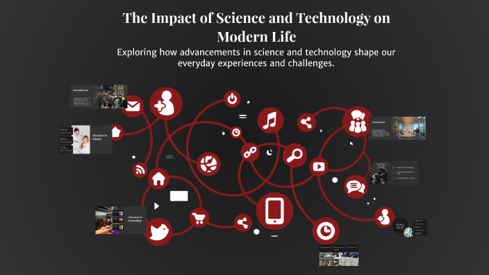The Impact of Science and Technology on Modern Life by youssra jadir on ...