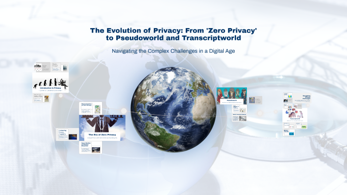 The Evolution of Privacy: From 'Zero Privacy' to Pseudoworld and ...