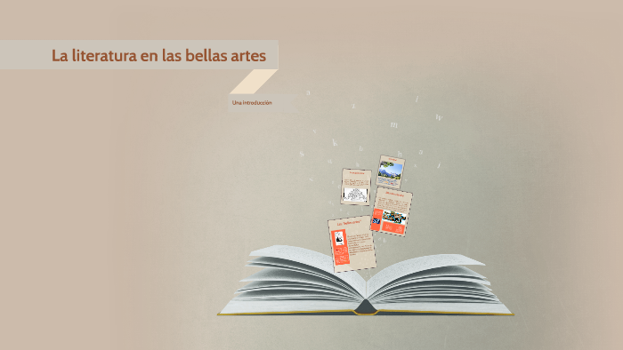 La literatura en las Bellas Artes by Adrián Serdio on Prezi