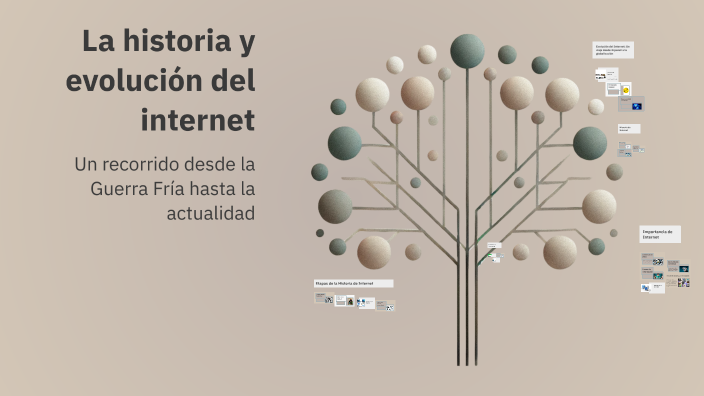 La historia y evolución del internet by Jocelin López Robledo on Prezi
