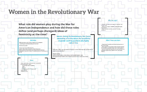 Women in the Revolutionary War by Jared Berg on Prezi