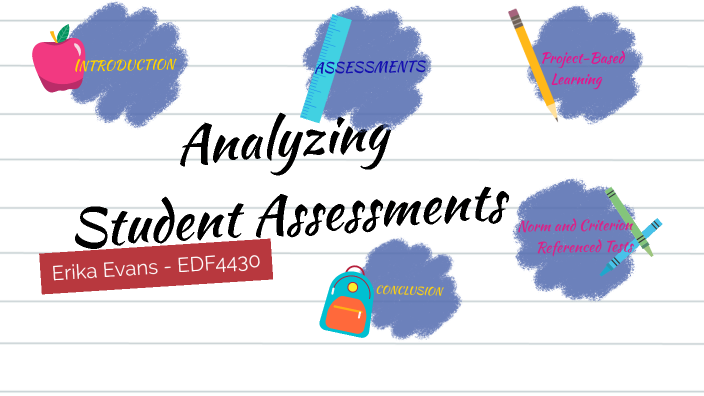 Analyzing Student Assessments by Erika Evans on Prezi