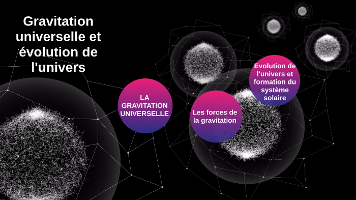 La Gravitation Universelle Et évolution De L'univers By Sylvain HAMEAU ...