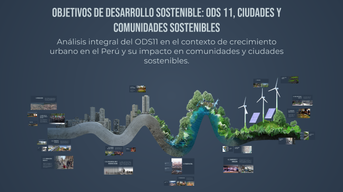 Objetivos de Desarrollo Sostenible: ODS 11, Ciudades y Comunidades ...