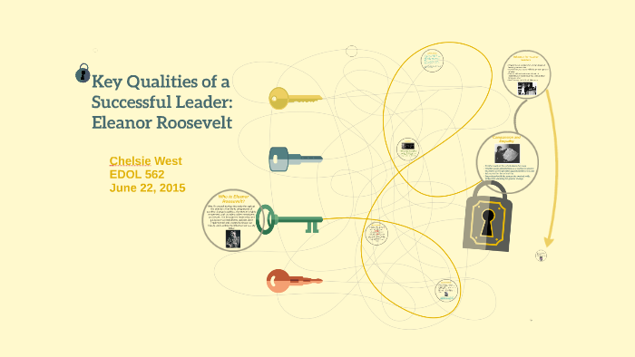 Key Qualities of a Successful Leader: Eleanor Roosevelt by Chelsie West ...