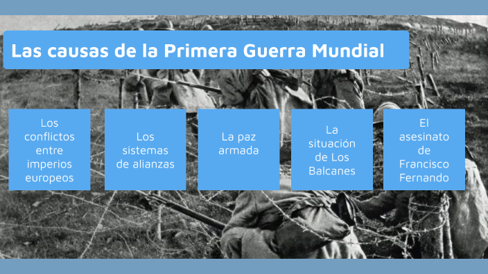 Las causas de la Primera Guerra Mundial by Francisco Campos on Prezi