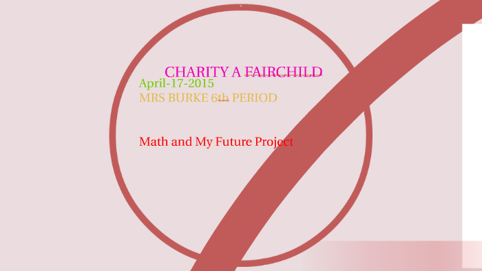 MATH IN MY FUTURE PROJECT by charity fairchild on Prezi