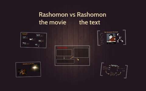 rashomon by ryunosuke akutagawa analysis