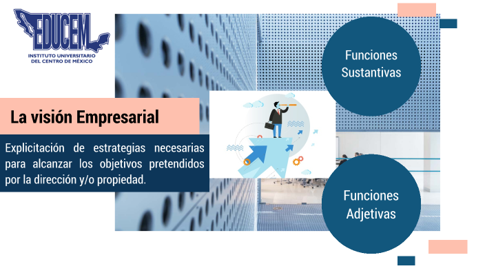 La visión empresarial/ Las funciones adjetivas by Alma Morales on Prezi