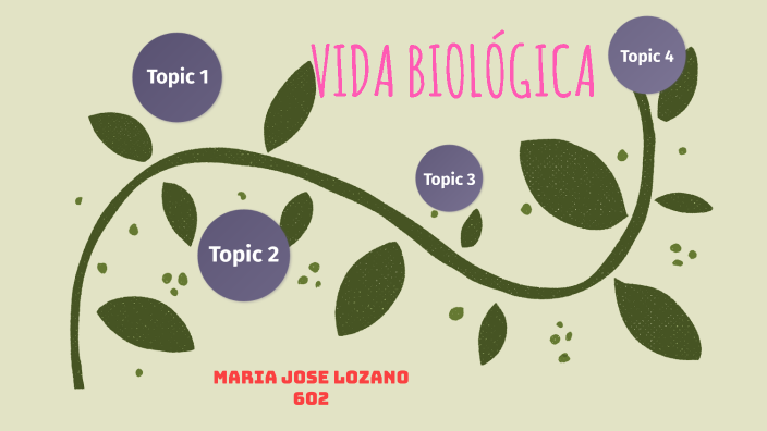 vida biologica by Maria Jose Lozano Alvarez on Prezi