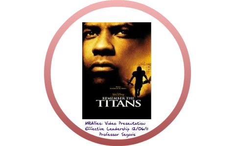 remember the titans introduction