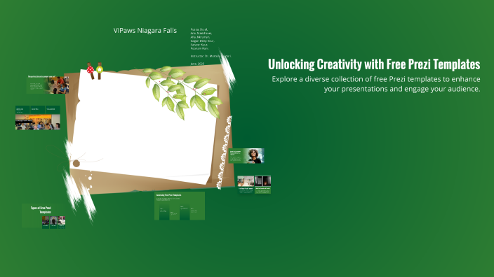 Unlocking Creativity with Free Prezi Templates by Poonam Rani on Prezi