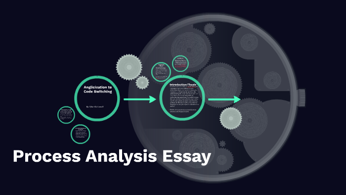 structure of the process analysis essay