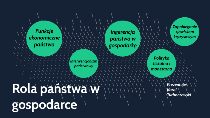 Rola Państwa W Gospodarce By Karol Turbaczewski On Prezi