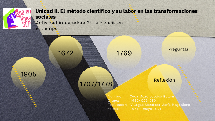 LA CIENCIA EN EL TIEMPO by Jessica Coca on Prezi