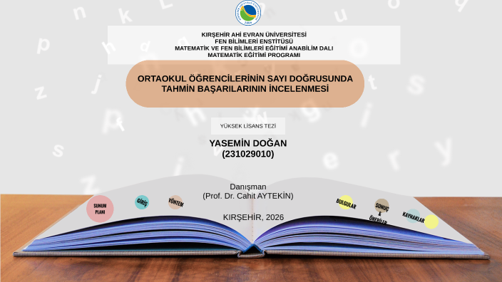 Yüksek Lisans Tez Savunma Sunumu Kopyası by Yasemin Güler on Prezi