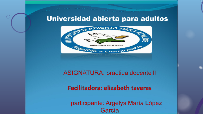 TRABAJO FINAL DE PRACTICA DOCENTE Ll By Argelys Garcia On Prezi