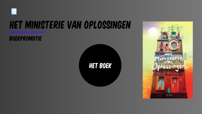 Het ministerie van oplossingen by Annieck de Reus