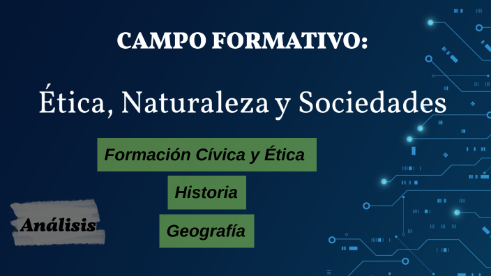 CAMPO FORMATIVO: Ética, NAturaleza y Sociedades by Roberto TM on Prezi